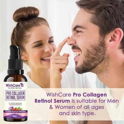 WishCare Pro Collagen Retinol Serum - For Anti-Aging Skin Firming & Plumping Skin 30 ml - Face Serum