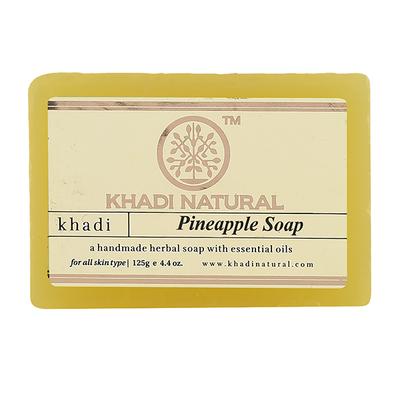 KHADI NATURAL PINEAPPLE SOAP 125 gm - Soaps