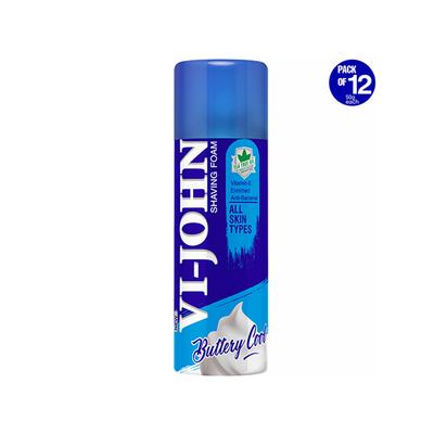 Vi-John Shaving Foam - Pack of 12 x 50 gm - Shaving Foams