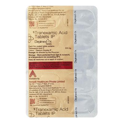 DEPIMED TX Tablet 10's - Bleeding Disorders-Hae