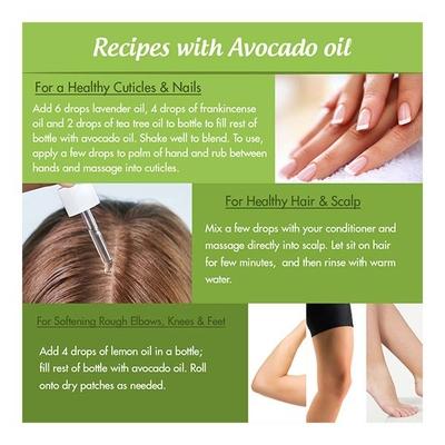 Nyassa Avocado Cold Pressed Oil 100 ml - Massage Oils