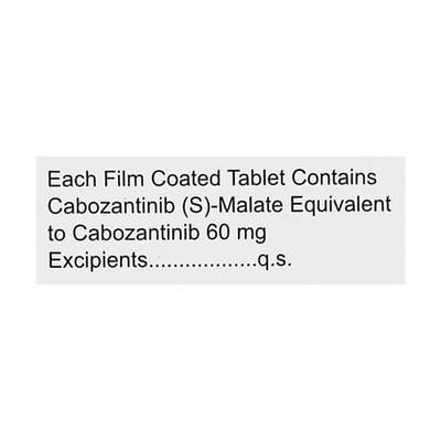 CABOLONG 60 Tablet 30's - Cancer Oncology-Cyt