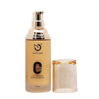 Matt Look Zero Pore Oil Control Full Coverage Matte Foundation, Beige 45 ml - Foundation