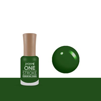 Jaquline USA One Stroke Premium Nail Enamel One Stroke Green Twist J64 8 ml - Nail Polish
