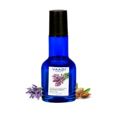 Vaadi Herbals Aromatherapy Body Oil-Lavender & Almond Oil 50 ml - Essential Oils