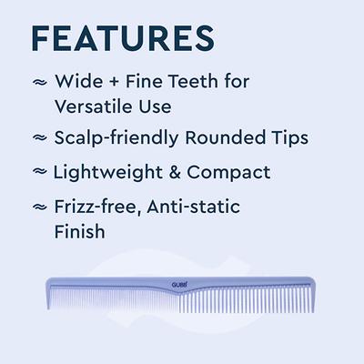 Gubb Multifunction Hair Comb (Santorini Hues) Gb-Lh-024 1's - Hair Combs