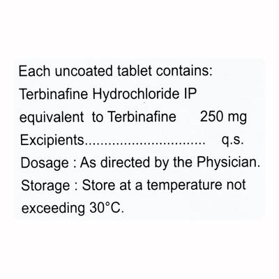 Niofine 250mg Tablet 7'S - Fungal Infections-Anf