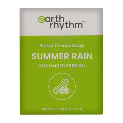 Earth Rhythm Summer Rain Butter Cream Soap 100 gm - Soaps