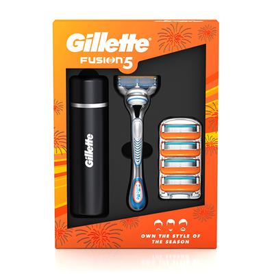 Gillette Fusion Signature Razor Set Gift Pack 452 gm - Razors & Cartridges
