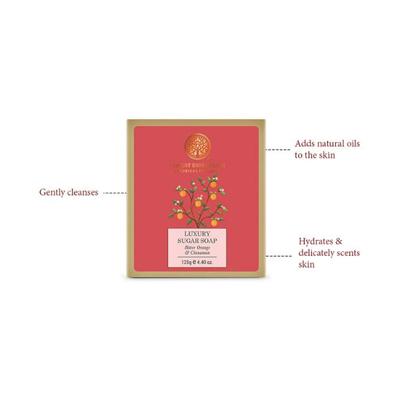 Forest Essentials Luxury Sugar Soap Hand-made Soap 125 gm - Soaps