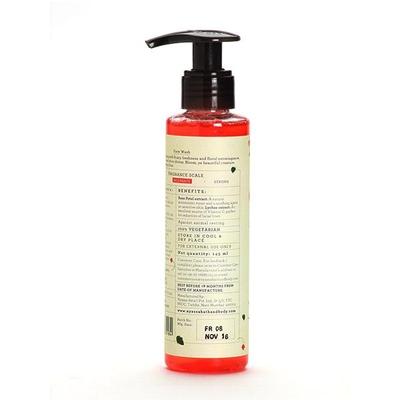 Nyassa Rose and Lychee Face Wash 145 gm - Face Wash & Cleansers