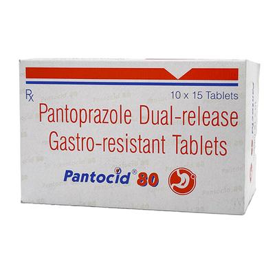 PANTOCID 80 Tablet 15's - Ulcer/Reflux/Flatulence-Aaa