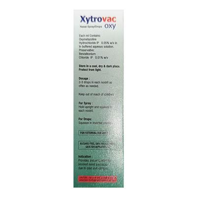XYTROVAC OXY Nasal Spray/ Drops 10ml - Nasal Congestion-Nas