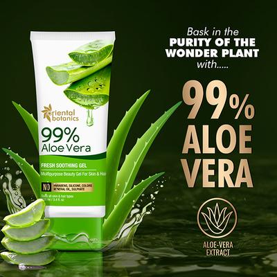 Oriental Botanics 99% Aloe Vera Fresh Soothing Gel 100 ml - Face Gels