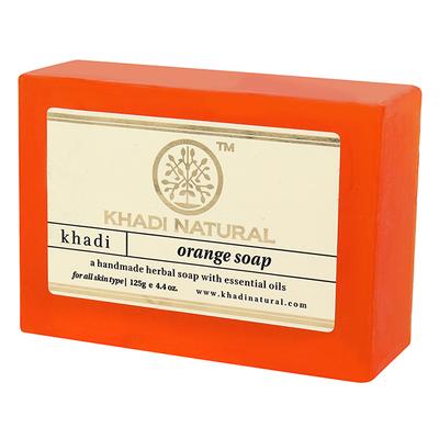 KHADI NATURAL ORANGE SOAP 125 gm - Soaps
