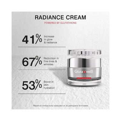 Glutaweis Glutathione Radiance Cream 50 gm - Hair & Skin