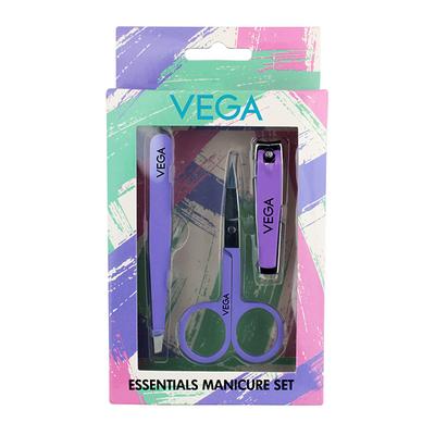 Vega Essential Manicure Set - Tools (MS-12) 3's - Manicure & Pedicure Kits