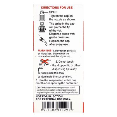 Flurisone T Eye Drops 5ml - Eye conditions-Eye