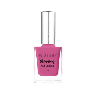 Swiss Beauty Stunning Nail Lacquer - 11 Rose Petals 10ml - Nail Polish