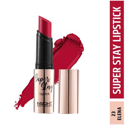 Insight Cosmetics Super Stay Lipstick - Elena (23) 7 gm - Lipsticks