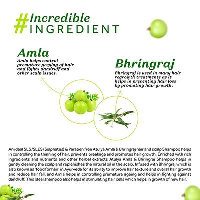 Atulya Amla & Bhringraj Shampoo 300 ml - Shampoos
