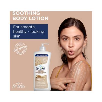 St. Ives Soothing Oatmeal & Shea Butter Body Lotion 100% Natural Moisturizers 621 ml - Lotions & Creams