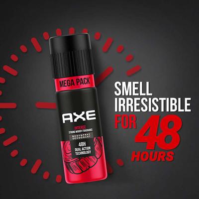 Axe Intense Long Lasting Deodorant Bodyspray For Men 215 ml - Men Deodorants/Roll-Ons