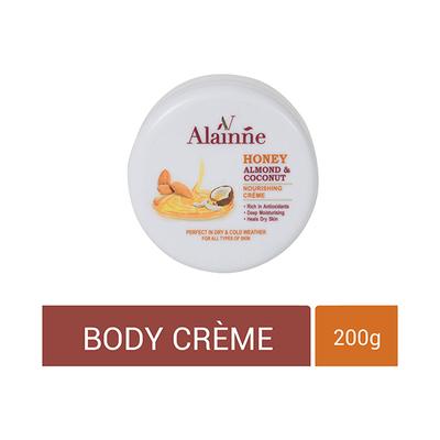 Alainne Honey Almond and Coconut Nourishing Body Creme 200 gm - Lotions & Creams