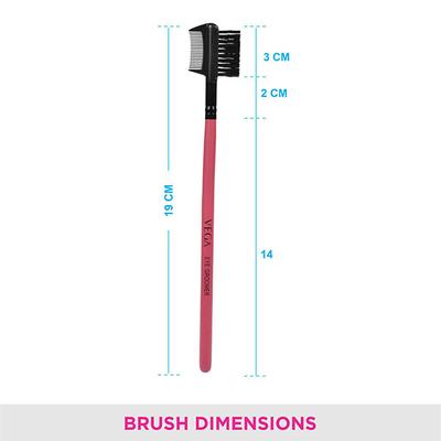 Vega Eye Groomer Brush (MBP - 10) Color - Pink 1's - Eye Brush