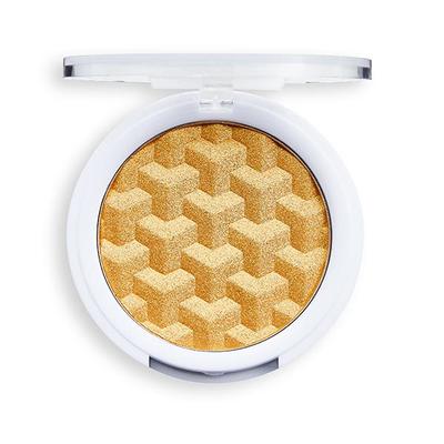 Makeup Revolution Super Highlight Gold 6 gm - Highlighters & Illuminators