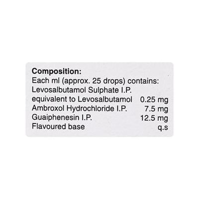 Ascoril LS Drops 15ml - Cough And Cold-Cou