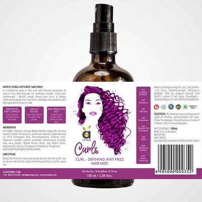 Anveya Curls Hair Mist 100 ml - Hair Serums