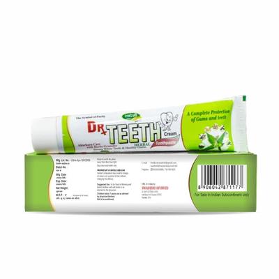 Swadeshi Dr.Teeth Cream Herbal Toothpaste 100 gm - Toothpaste