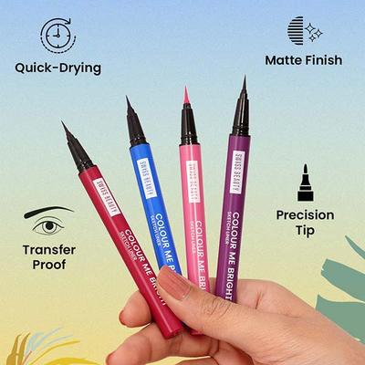 Swiss Beauty Colour Me Bright Sketch Eyeliner-Basic White 0.7 ml - Eyeliners