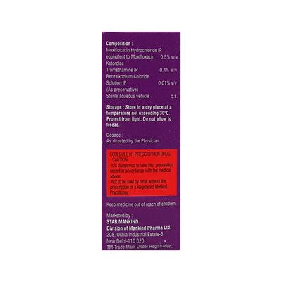 Mahaflox KT Eye Drops 5ml - Eye Infections-Eaa