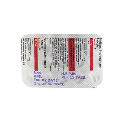 Cremalax 10mg Tablet 15'S - Constipation-Lax