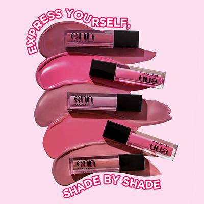 ENN Semi Matte Liquid Lipstick Kit - Pretty Pinks 5's - Liquid Lipsticks