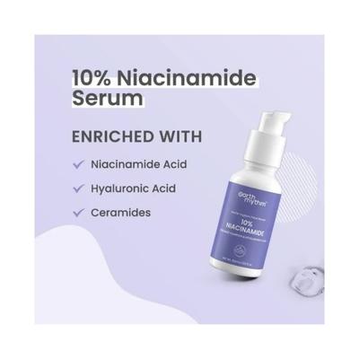 Earth Rhythm 10 Percent Niacinamide Plus Phyto Ceramides Plus Hyaluronic Acid Serum 30 gm - Face Serum