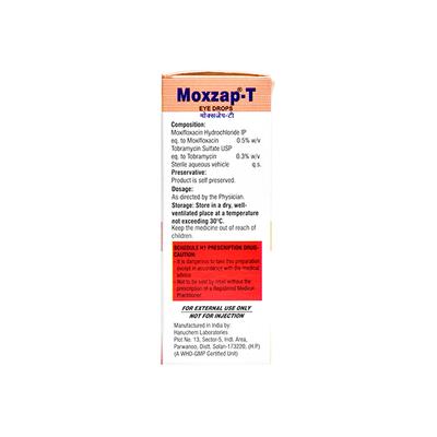 MOXZAP T Eye Drops 5ml - Eye Infections-Eaa