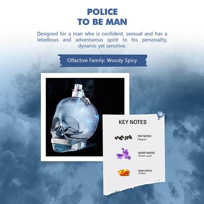 Police To Be Man Eau de Toilette 125 ml - Men Perfumes (Edt/Edp)