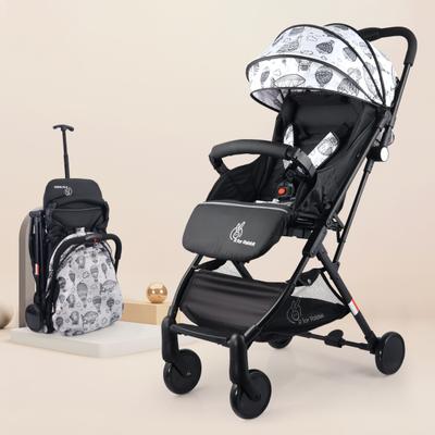 R for Rabbit Pocket Stroller Lite Stroller - Black & White 1's - Baby Safety