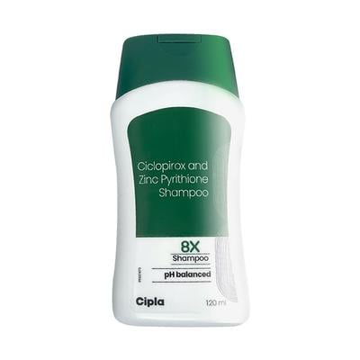 8X Shampoo 120ml - Dandruff-TAA