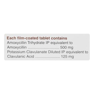 Omniclav 625mg Tablet 6'S - Bacterial Infections-Pen