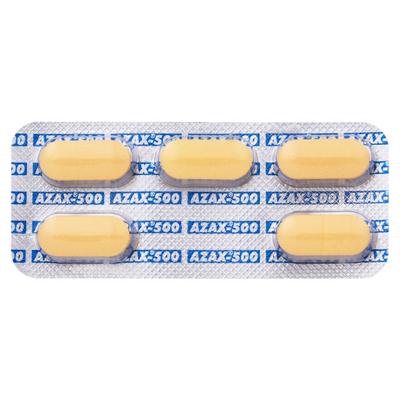 AZAX 500 Tablet 5's - Bacterial Infections-Mac