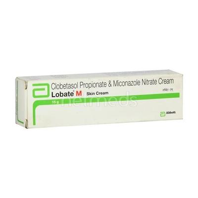 Lobate M Cream 15gm - Skin Infections-Toc