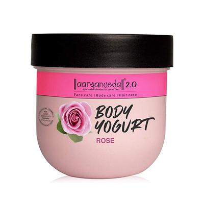 Aryanveda Anti Acne Rose Body Yogurt 200 ml - Lotions & Creams