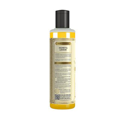 KHADI NATURAL HONEY & LEMON JUICE HAIR CLEANSER 210 ml - Shampoos