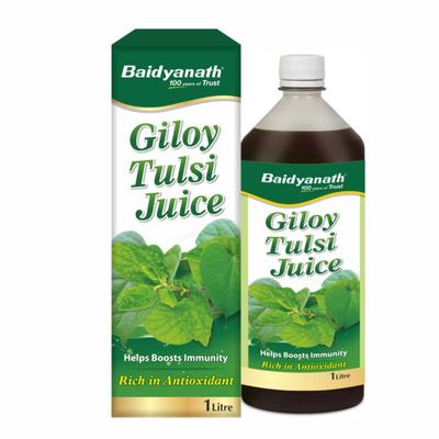 Baidyanath Giloy Tulsi Juice 1 litre - Ayurvedic Juices