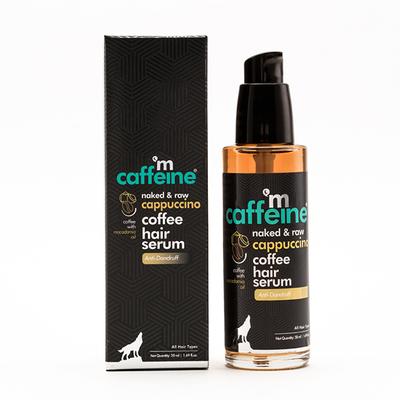 Mcaffeine Naked & Raw Cappuccino Coffee Hair Serum 50 ml - Hair Lotions & Tonics