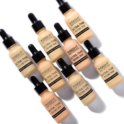 Insight Cosmetics Ultra-Thin Second Skin Long Wear Foundation - Golden Honey 20 ml - Foundation